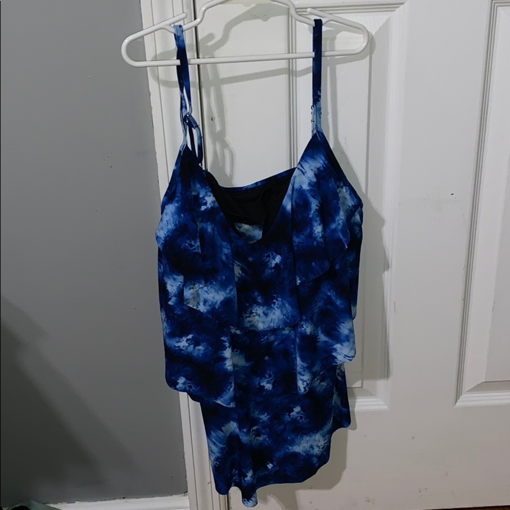 Tye due bathing suit top